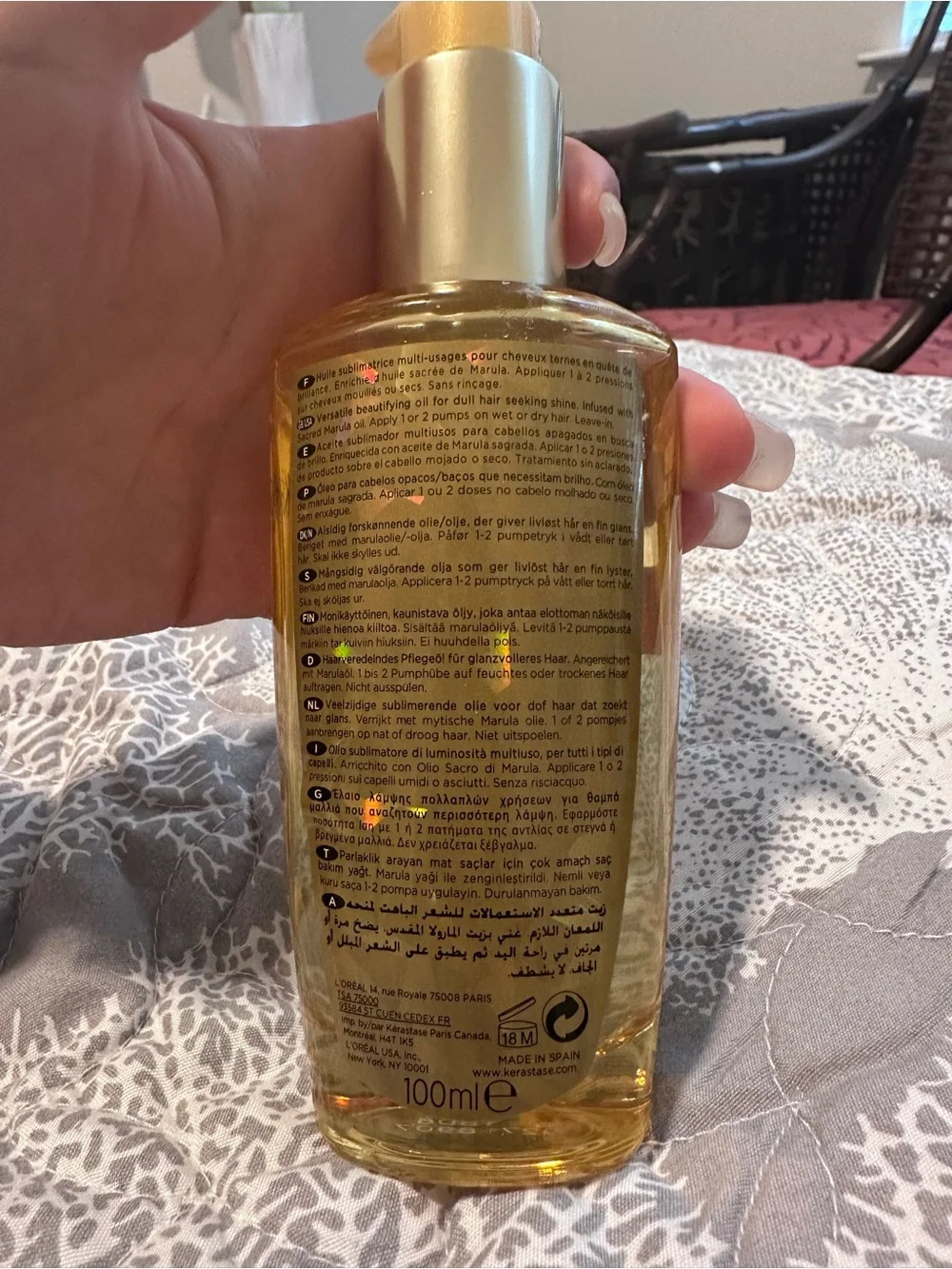 Elixir Ultime L'Huile Originale Hair Oil - Golden